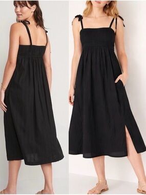 Old Navy Fit and Flare Midi Sun Dress  M